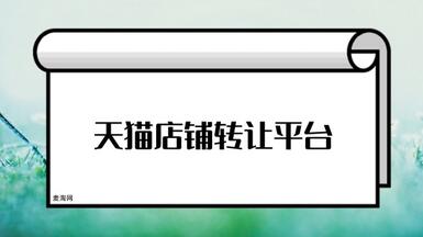 在天貓店鋪轉(zhuǎn)讓平臺進(jìn)行交易要注意什么？